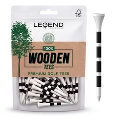Legend Wooden Tees 2 1/4'' 60pcs