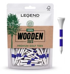 Legend Wooden Step Tees 2 1/8'' 80pcs