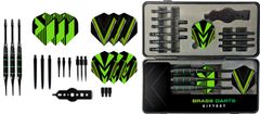 Darts Giftset Brass Blackline