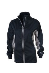 Greg Norman Ladies Wind Top Black/Grey