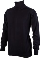 Greg Norman Men's Merino Roll Neck Black