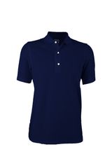 Greg Norman Men's Performance Micro Pique Polo Navy