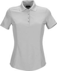 Greg Norman Ladies Protek Micro Pique Polo Grey