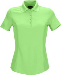 Greg Norman Ladies Protek Micro Pique Polo Island Green
