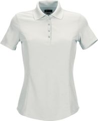 Greg Norman Ladies Protek Micro Pique Polo Sterling Silver
