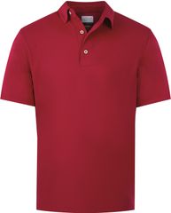 Greg Norman Men's ML75 Soft Touch Polo British Red