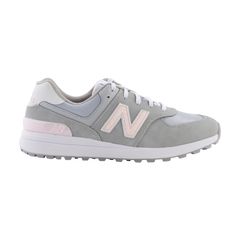 New Balance Women's 574 Greens SL Grey/Pink