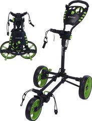 Fastfold Flat Trolley Black/Green