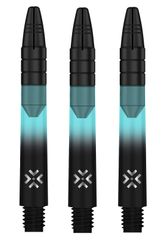 Bullet Shafts Aluminium Black Head Set Of 3 Black/Blue 41mm