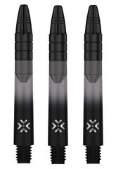 Bullet Shafts Aluminium Black Head Set Of 3 Black/Grey 41mm
