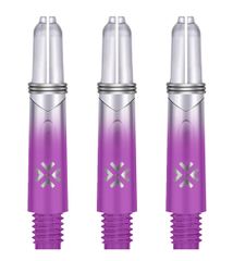 Bullet Shafts Set Of 3 Purple/Transparent