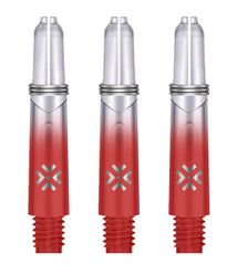 Bullet Shafts Set Of 3 Red/Transparent