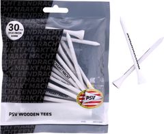 PSV Wooden Tees 3 1/4'' White