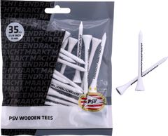 PSV Wooden Tees 2 3/4'' White