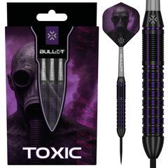Bullet Toxic Brass Darts Steel Tip 23 Grams