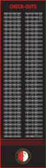 Feyenoord Checkout Dart Mat