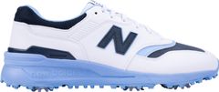 New Balance Men's 997 Golf Spiked White/Blue