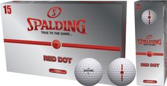 Spalding Golf Ball Red Dot 15 pack