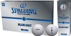 Spalding Golf Ball Blue Dot 15 pack