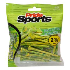 Pride Tees Novelty Golf Tees Green/Yellow 45 pcs