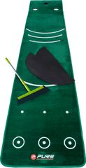 Pure 2Improve Dual Grain Putting Mat With Broom