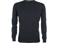 Greg Norman Men's Merino V-Neck Black
