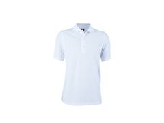 Greg Norman Men's Performance Micro Pique Polo White