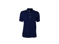 Greg Norman Men's Performance Micro Pique Polo Navy