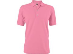 Greg Norman Men's Performance Micro Pique Polo Pink Blush