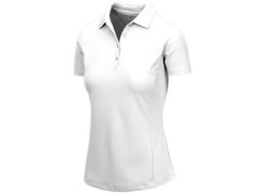 Greg Norman Ladies Protek Micro Pique Polo White