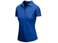 Greg Norman Ladies Protek Micro Pique Polo Maritime