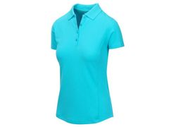 Greg Norman Protek Micro Pique Polo Aqua Marine