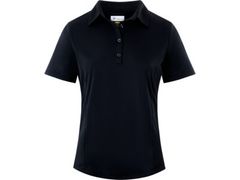 Greg Norman Ladies ML75 Soft Touch Polo Black