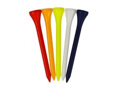 Legend Wooden Tees 2 3/4'' Assorted Colours 30 Pieces