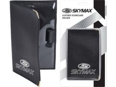 Skymax Leather Scorecard Holder Black