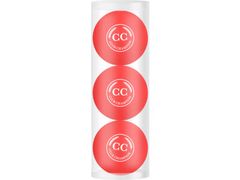 Legend Printed Golf Ball Club Championship 3 Pack Red