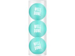 Legend Printed Golf Ball Well Done 3 Pack Blue