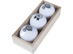 Legend Printed Golf Ball 2nd Price Wooden Box White